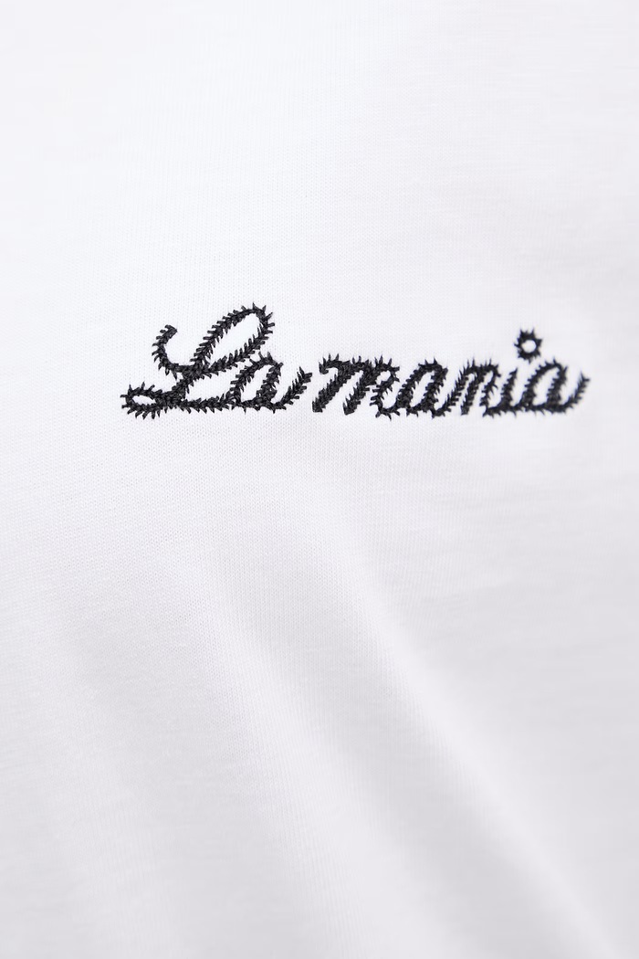La Mania oversize tričko dámske bavlnené CARENA CARENA biela
