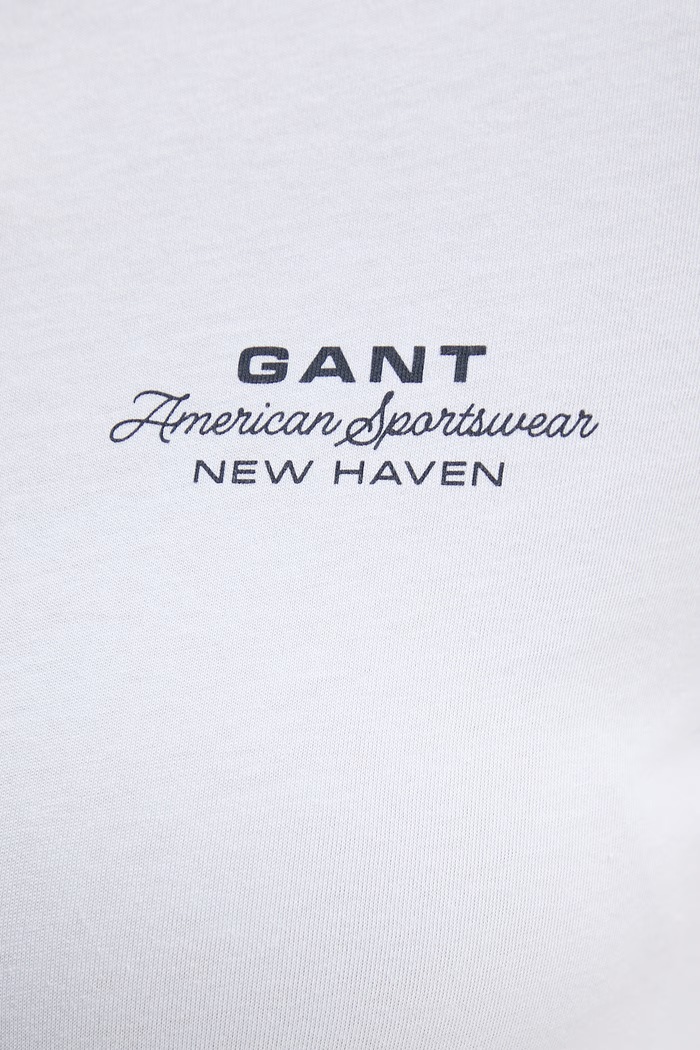 Gant t-shirt női pamut 4201487 kék
