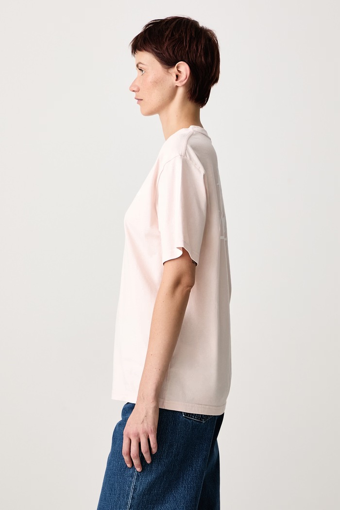 Odzież Sporty & Rich Health Is Wealth T-shirt bawełniany damski TO11974300P145 różowy