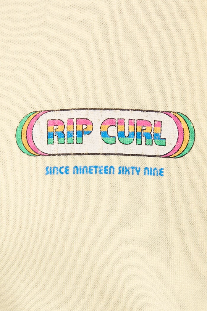Rip Curl tricou pentru femei, din bumbac SURF REVIVAL 0MHWTE galben