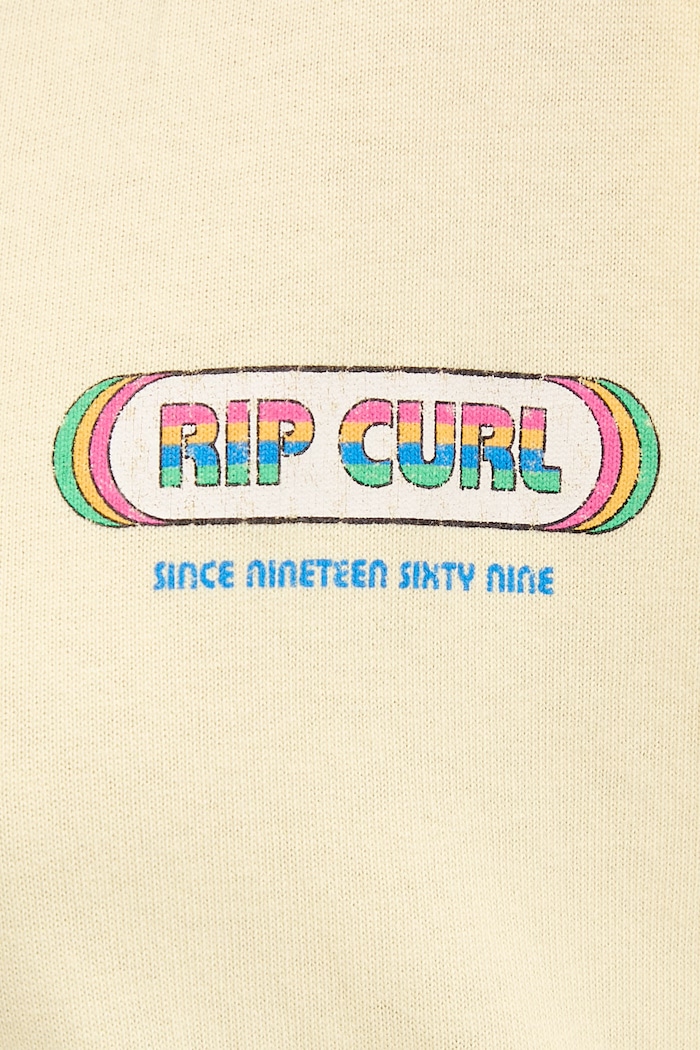 Rip Curl tricou pentru femei, din bumbac SURF REVIVAL 0MHWTE galben