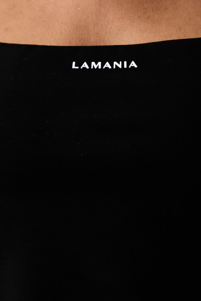 La Mania crop top damski CLEO LM.CLEO czarny