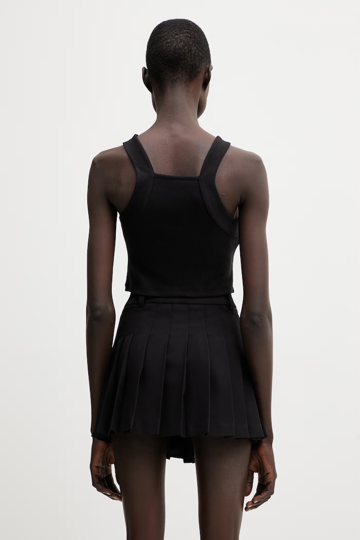 Clothing WRSTBHVR Anitra crop top Women's W1525SB.2950 black