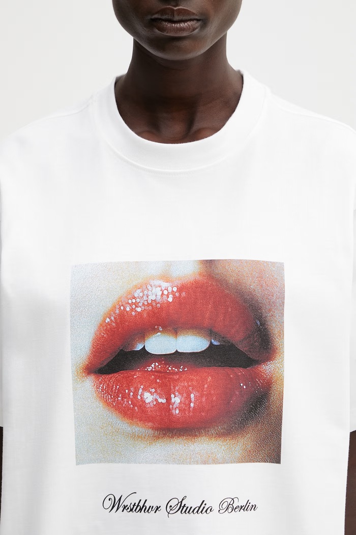 WRSTBHVR Zalno t-shirt cotton Women's white U1026TT.3441