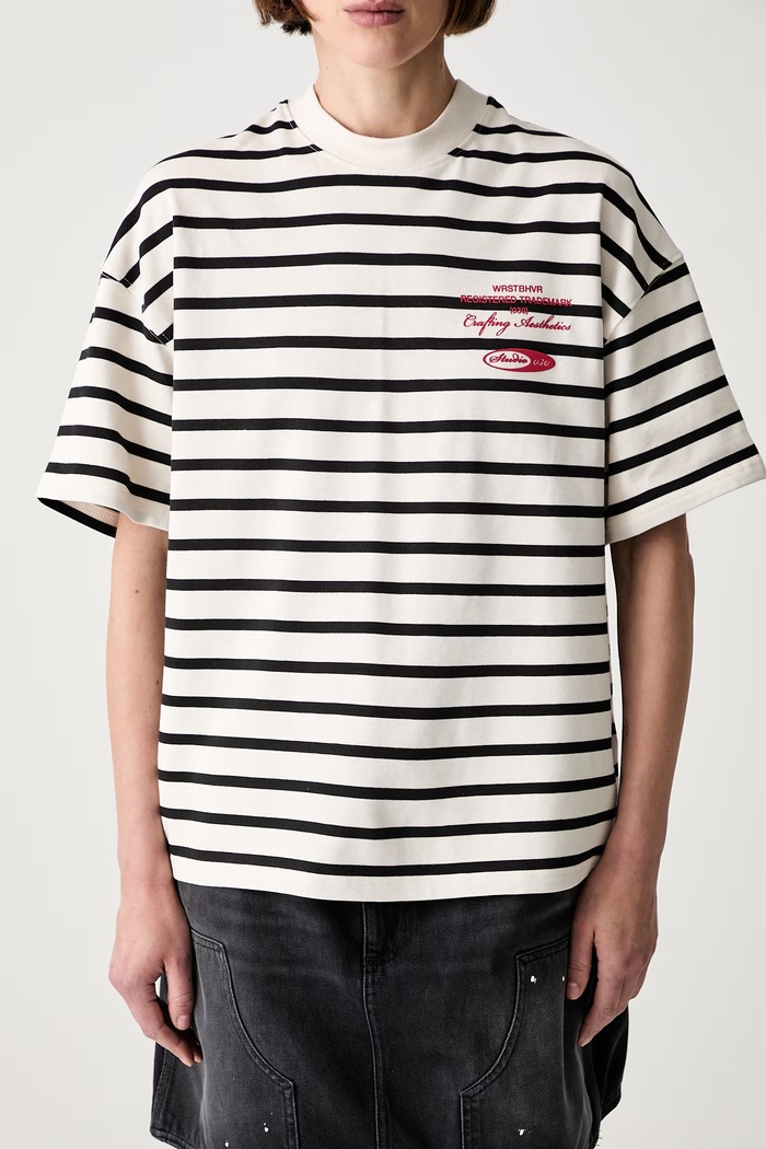 WRSTBHVR Rodolfo V2 T-shirt bawełniany damski czarny U1026TT.3522