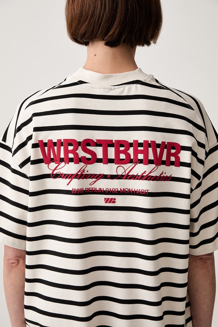 WRSTBHVR Rodolfo V2 T-shirt bawełniany damski U1026TT.3522 czarny