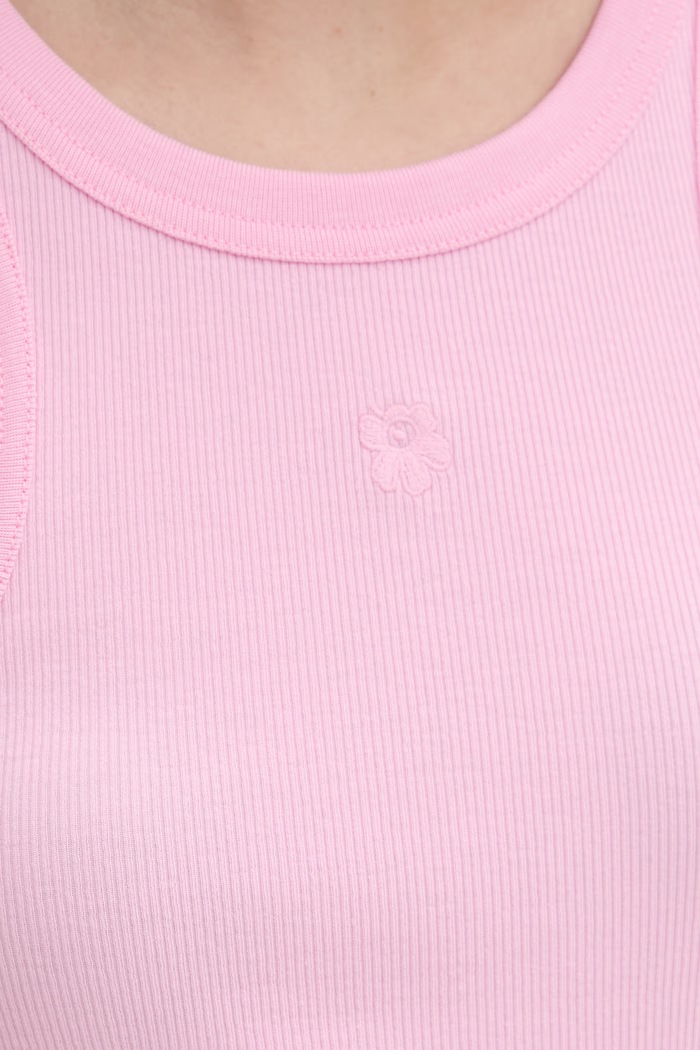 Marimekko τοπ γυναικείο βαμβακερό m095485 ροζ