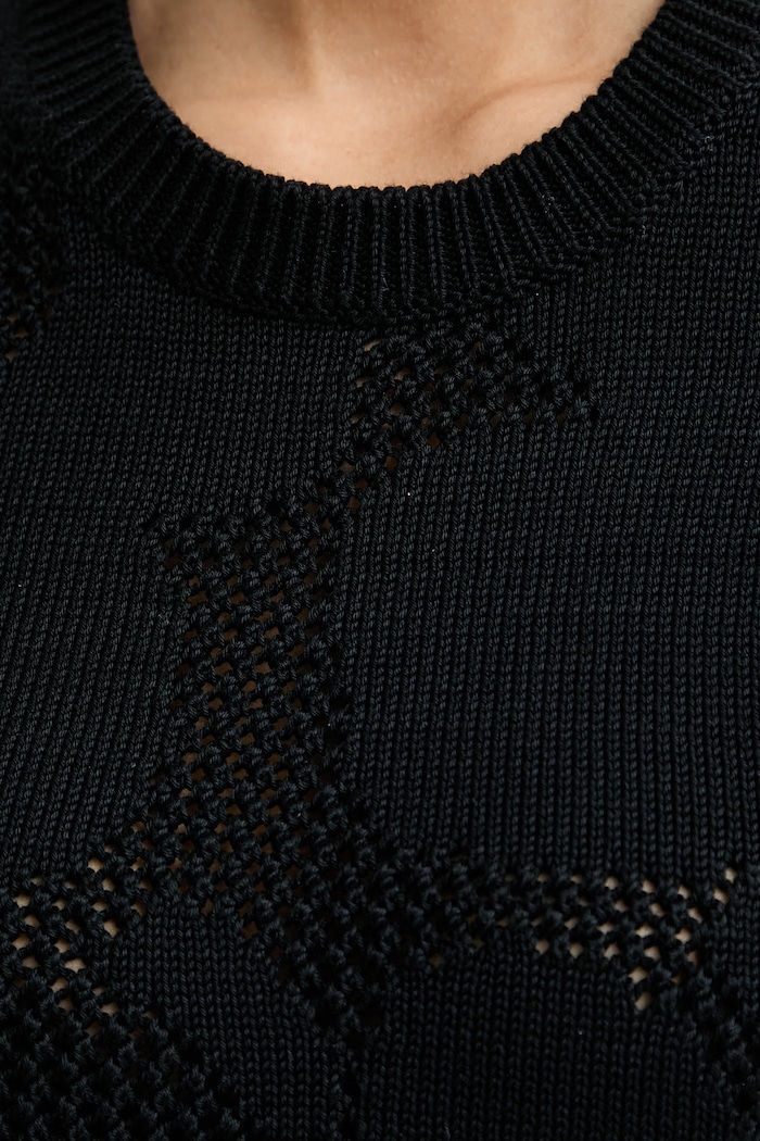 Marimekko tricou pentru femei, din bumbac 095497 negru