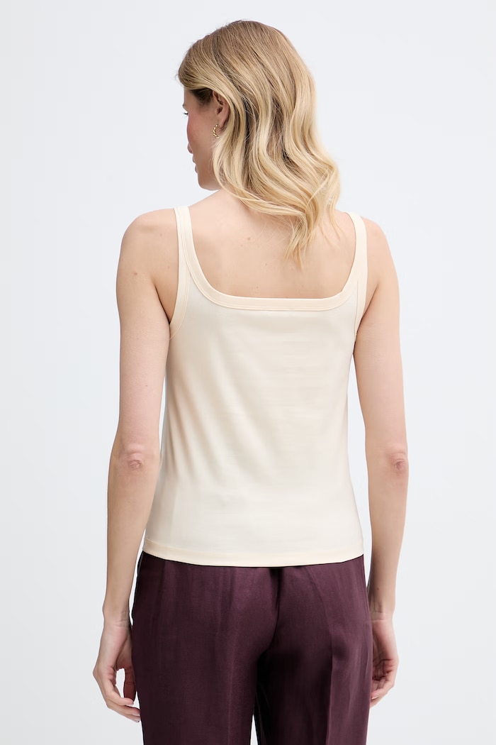 Îmbrăcăminte United Colors of Benetton top pentru femei din bumbac 39JSDH01F bej