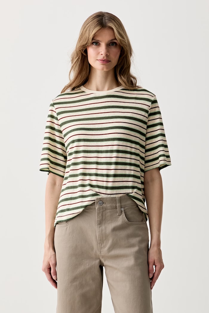 United Colors of Benetton tricou pentru femei cu in verde 35LYD10BN