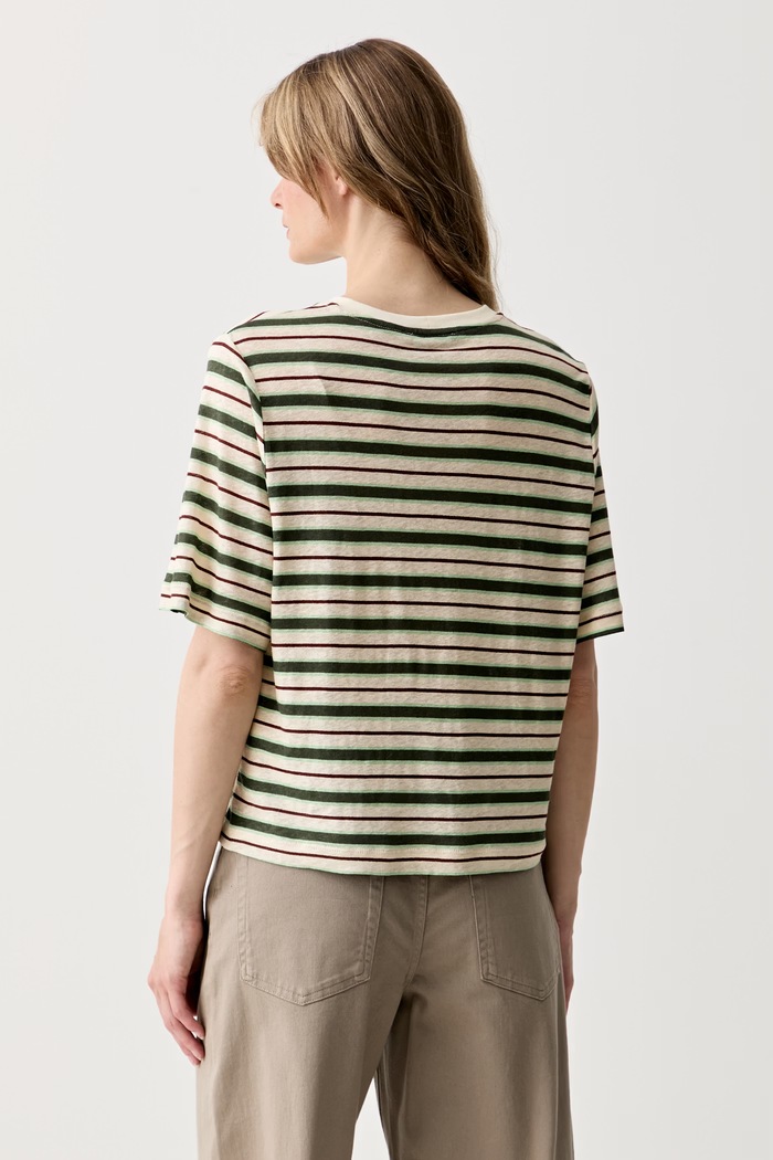 Îmbrăcăminte United Colors of Benetton tricou pentru femei cu in 35LYD10BN verde
