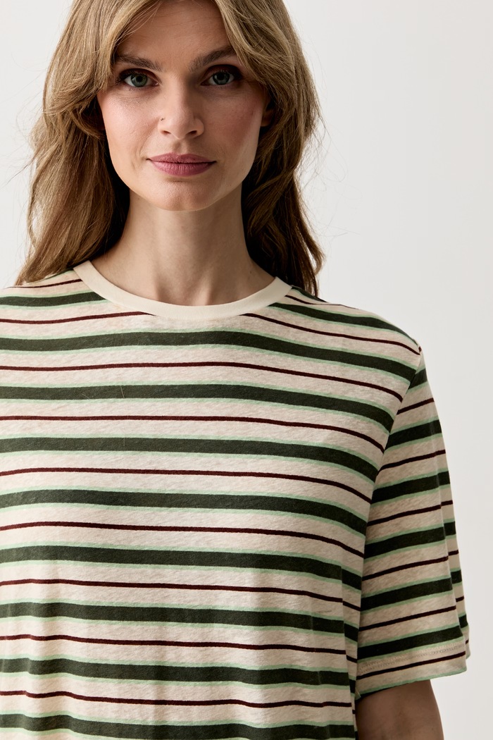 United Colors of Benetton tricou pentru femei cu in verde 35LYD10BN