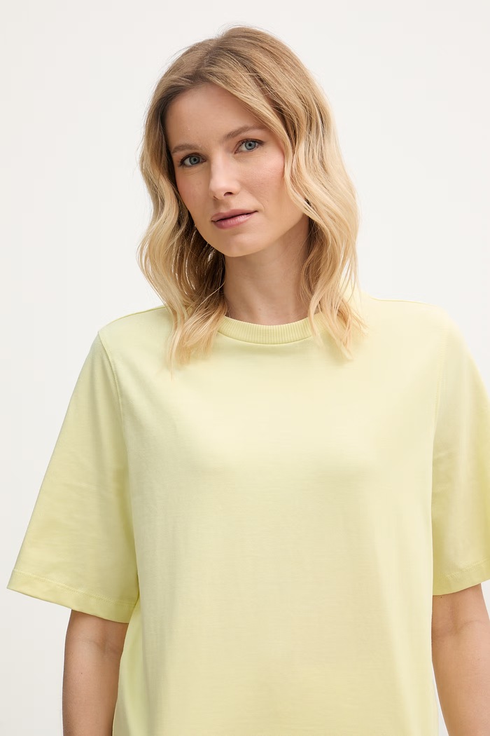 United Colors of Benetton tričko dámské bavlněné žlutá 3BL0E17G5.
