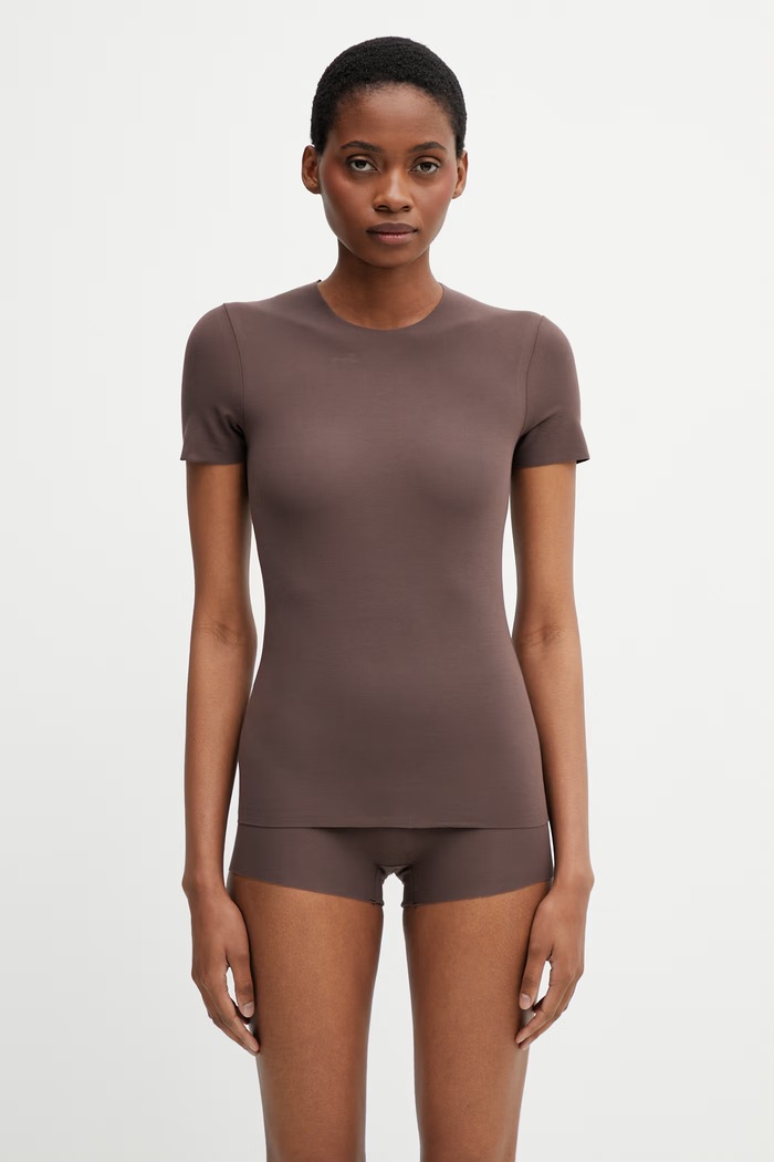 MM6 Maison Margiela Γυναικεία με βαμβάκι καφέ MKM300040