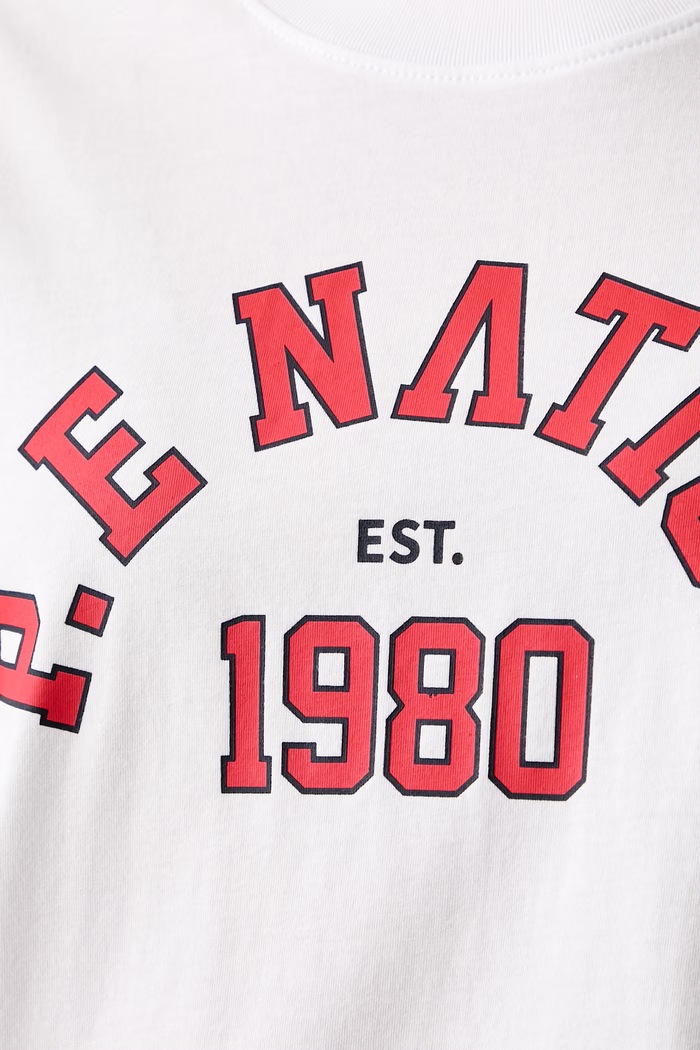 P.E Nation T-shirt damski bawełniany 262T136 biały