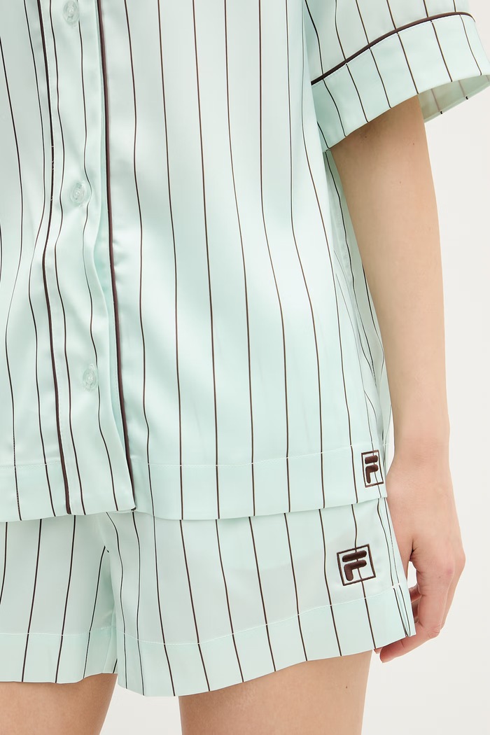 Fila koszula damska FIESOLE FAW1262 turkusowy
