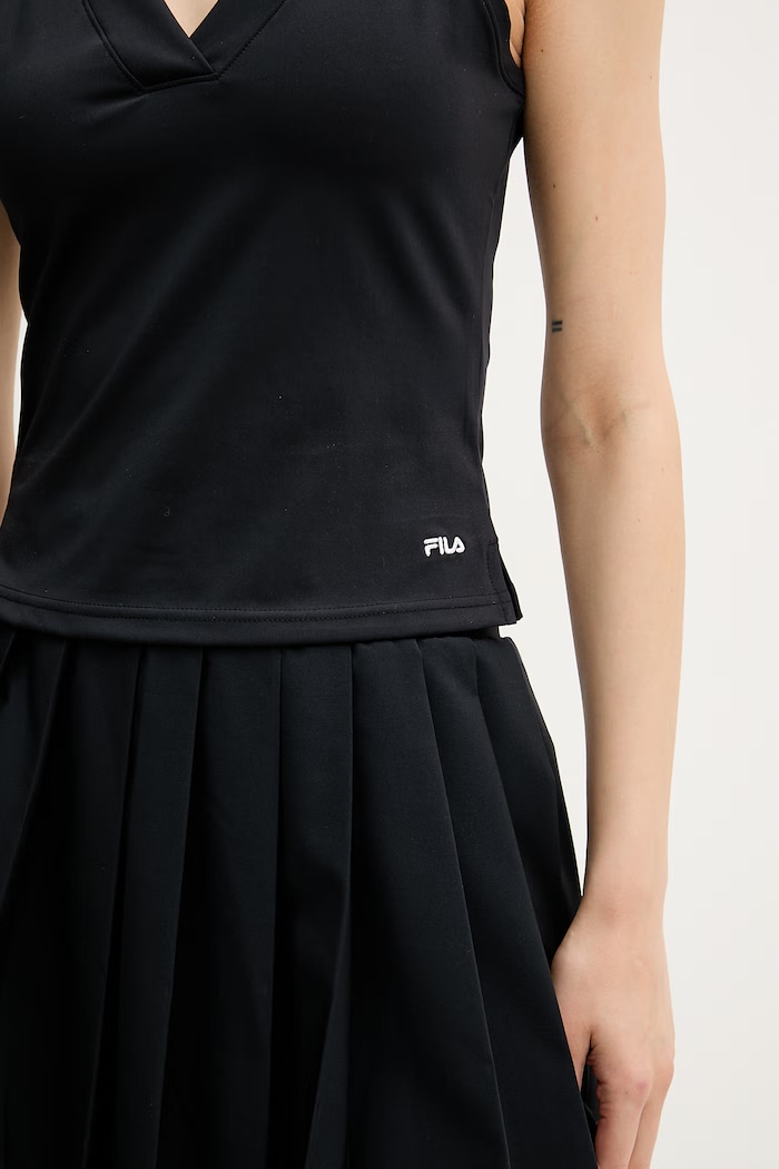 Fila αθλητικό τοπ γυναικείο LUNATA FAW1293 μαύρο
