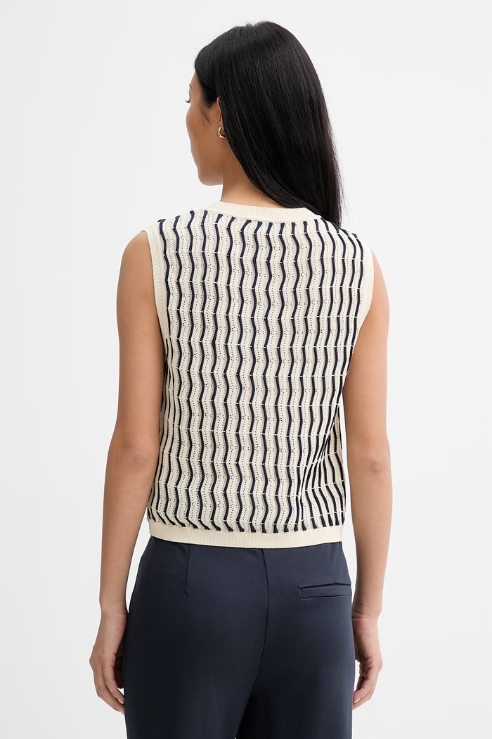 Îmbrăcăminte Rag & Bone vestă pentru femei, cu bumbac Leslie RG4326S6MCP bej