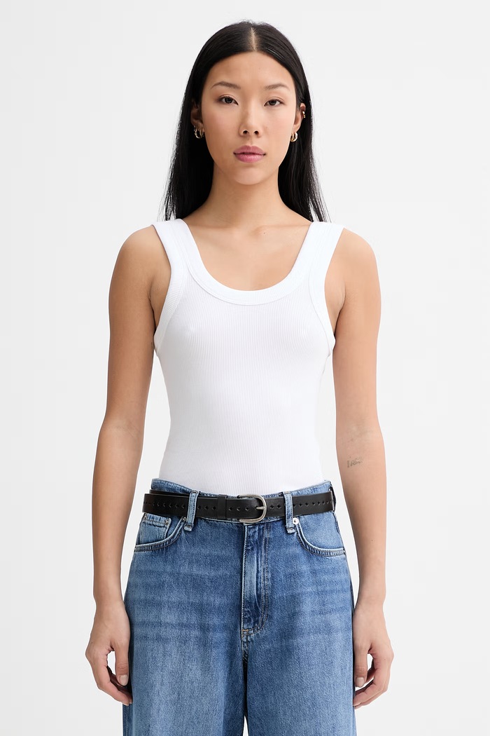Rag & Bone τοπ γυναικείο λευκό RE6B26ST3EW