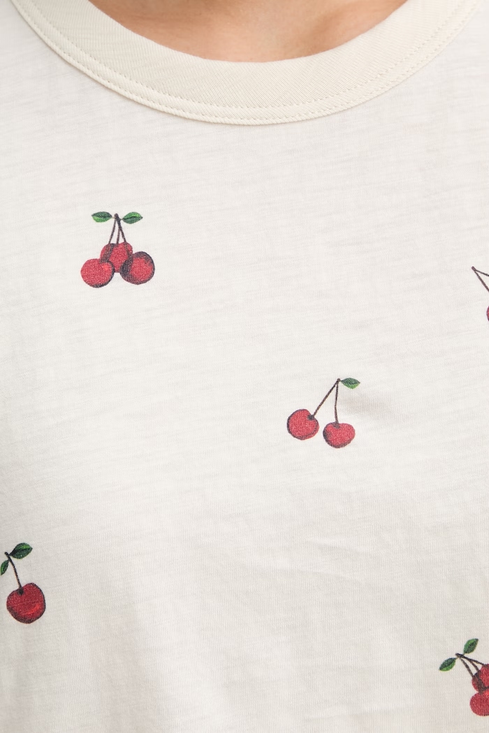 rag & bone tricou pentru femei, din bumbac RE7A26ST3SW bej