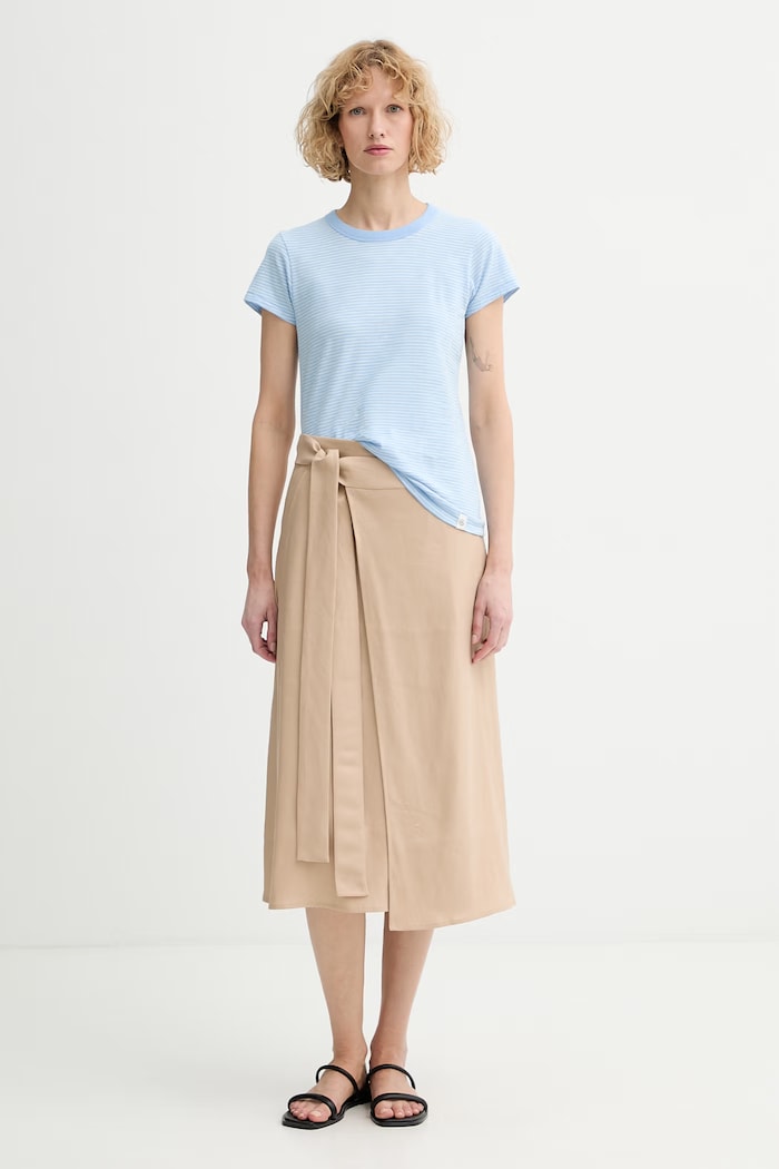 Rag & Bone tricou pentru femei, din bumbac RE7C25FT3SW albastru SS26