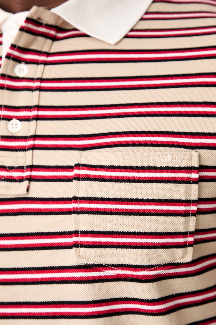 A.P.C. polo bawełniane męskie COHMZ.H26565