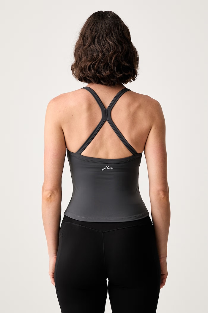 Odzież JOYINME top do jogi damski cross.back.top szary