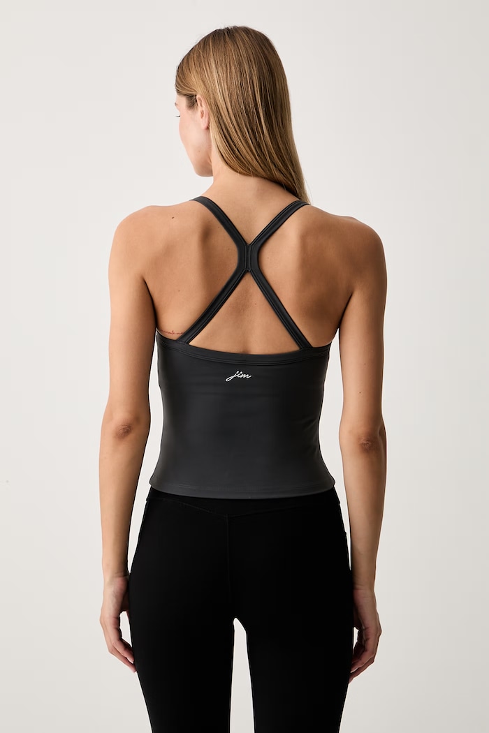 Odzież JOYINME top do jogi damski cross.back.top szary