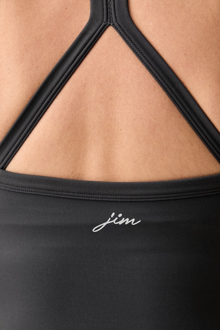 JOYINME top do jogi damski cross.back.top szary
