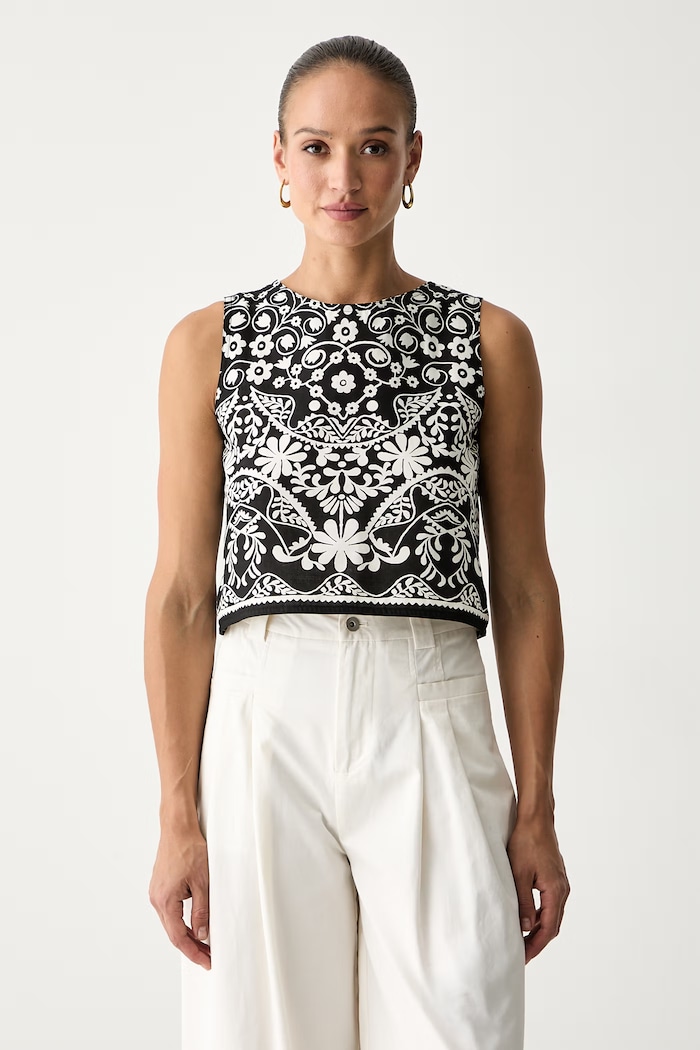 Weekend Max Mara bluzka damska bawełniana czarny 2615161013600