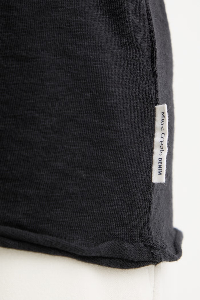 Marc O'Polo T-shirt damski bawełniany 5000006280 czarny