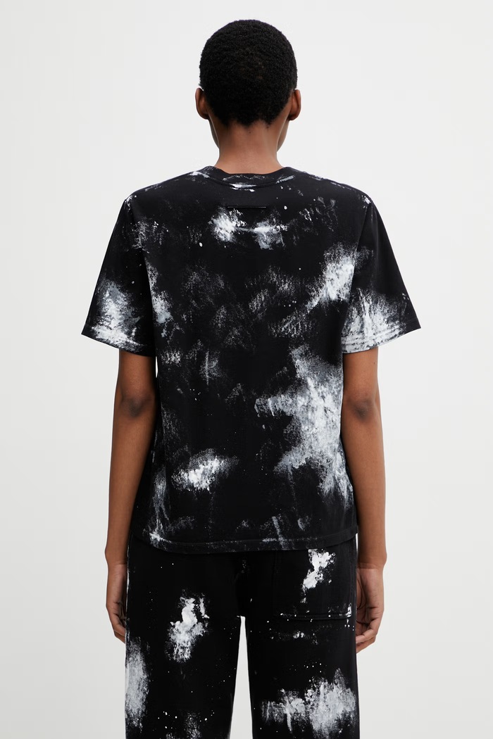 Clothing MM6 Maison Margiela Women's cotton t-shirt S62GD0217.M20048 black