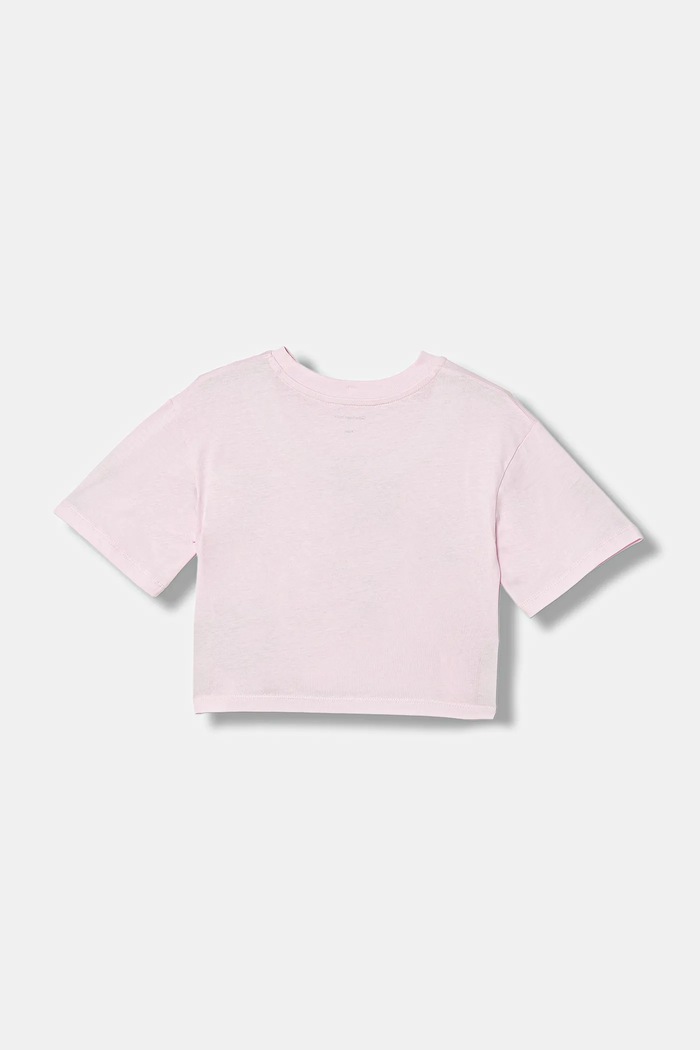 Calvin Klein Jeans tricou de bumbac pentru copii IG0IG03062.128.176.PPY2 roz SS26