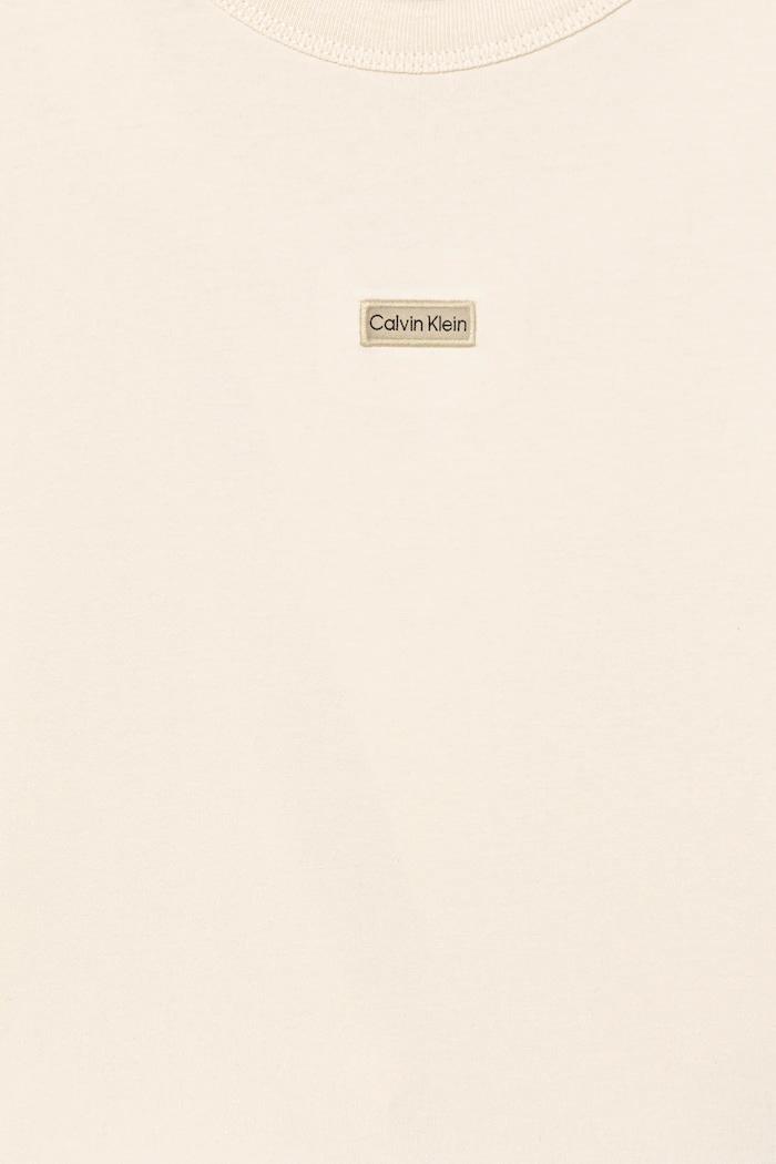 Fete Calvin Klein Jeans tricou copii IG0IG03063.128.176.PPY2 bej