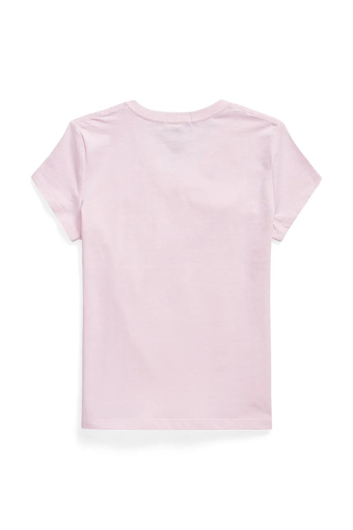 Detské bavlnené tričko Polo Ralph Lauren 313A10636001 ružová SS26