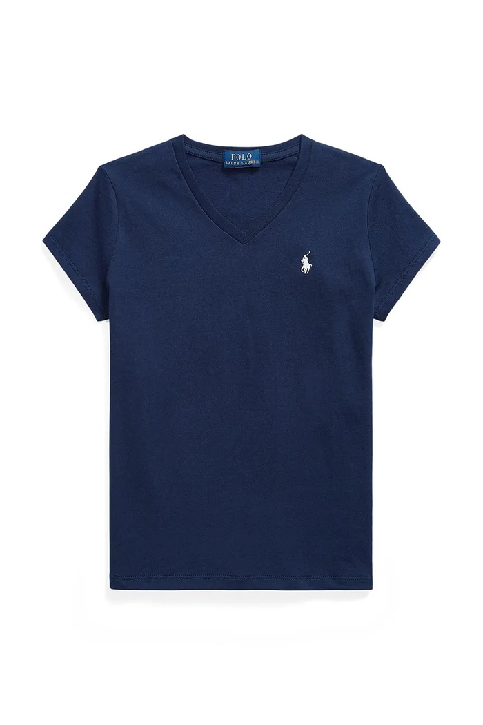 Polo Ralph Lauren t-shirt bawełniany dziecięcy bawełna granatowy 313A10636002