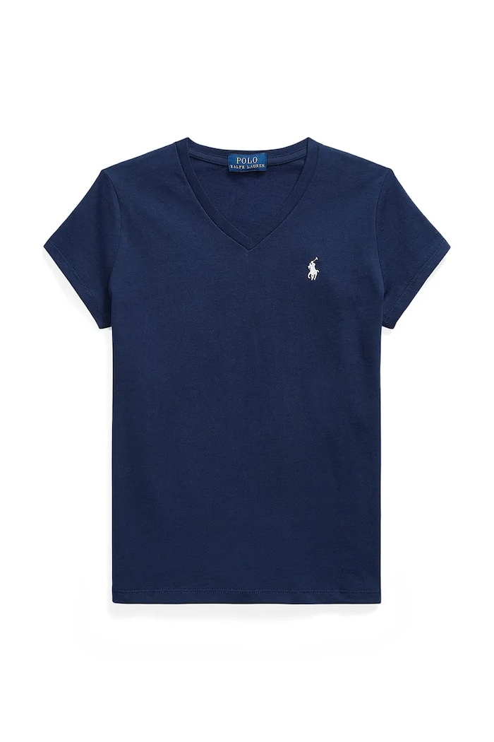 Polo Ralph Lauren t-shirt bawełniany dziecięcy bawełna granatowy 313A10636002