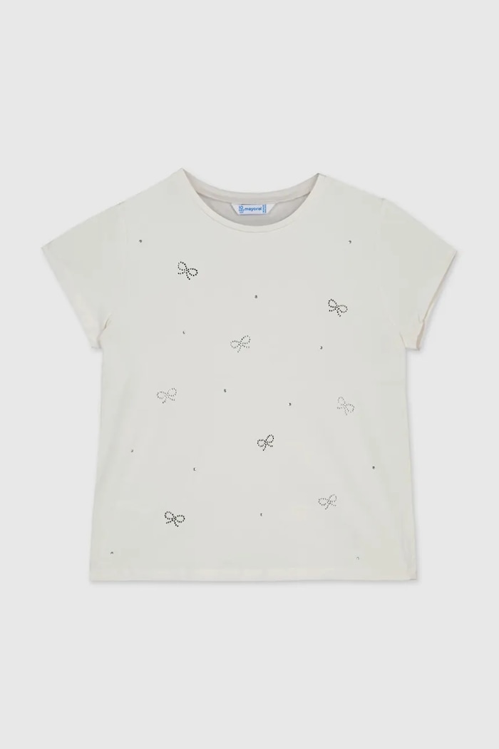 Mayoral tricou copii 854.8D.Junior.PPY2 bej SS26