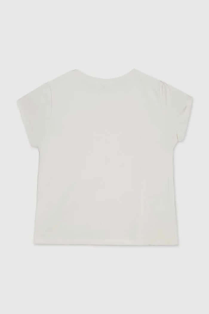 Fete Mayoral tricou copii 854.8D.Junior.PPY2 bej