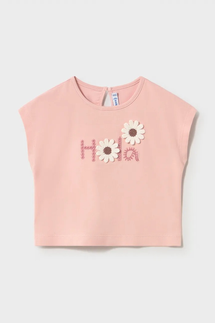 Mayoral tricou copii print roz 1084.4K.Baby.PPY2