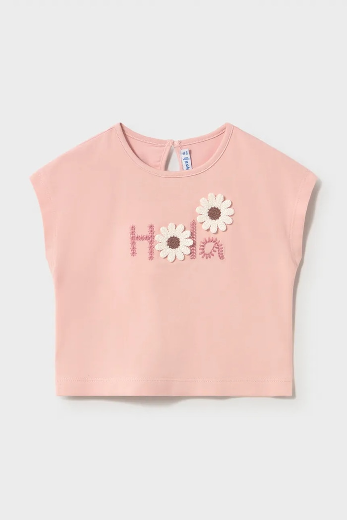 Mayoral tricou copii print roz 1084.4K.Baby.PPY2
