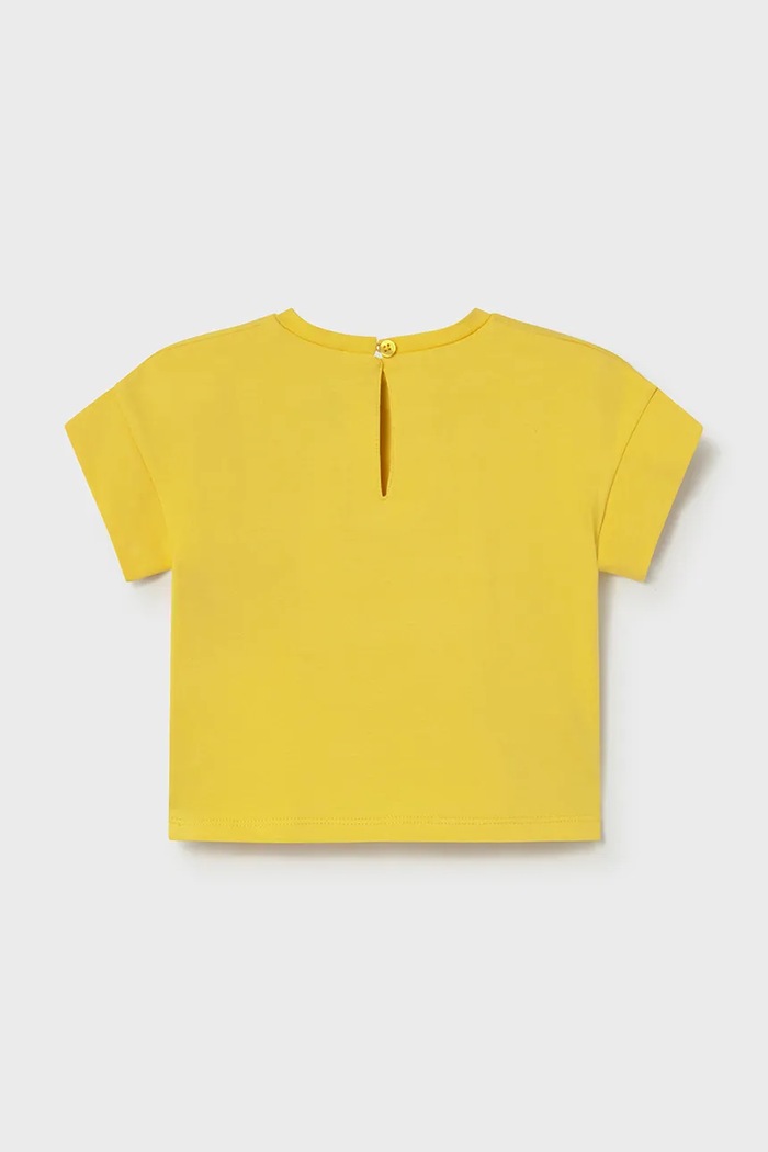 Mayoral tricou copii 1085.4K.Baby.PPY2 galben SS26
