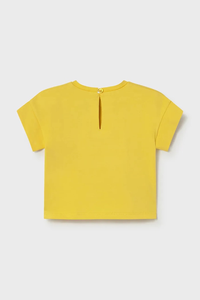 Mayoral tricou copii 1085.4K.Baby.PPY2 galben SS26