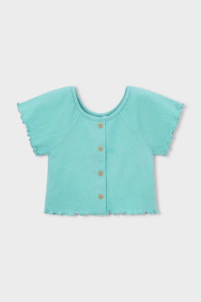 Mayoral tricou copii 3014.6J.Mini.PPY2 turcoaz SS26