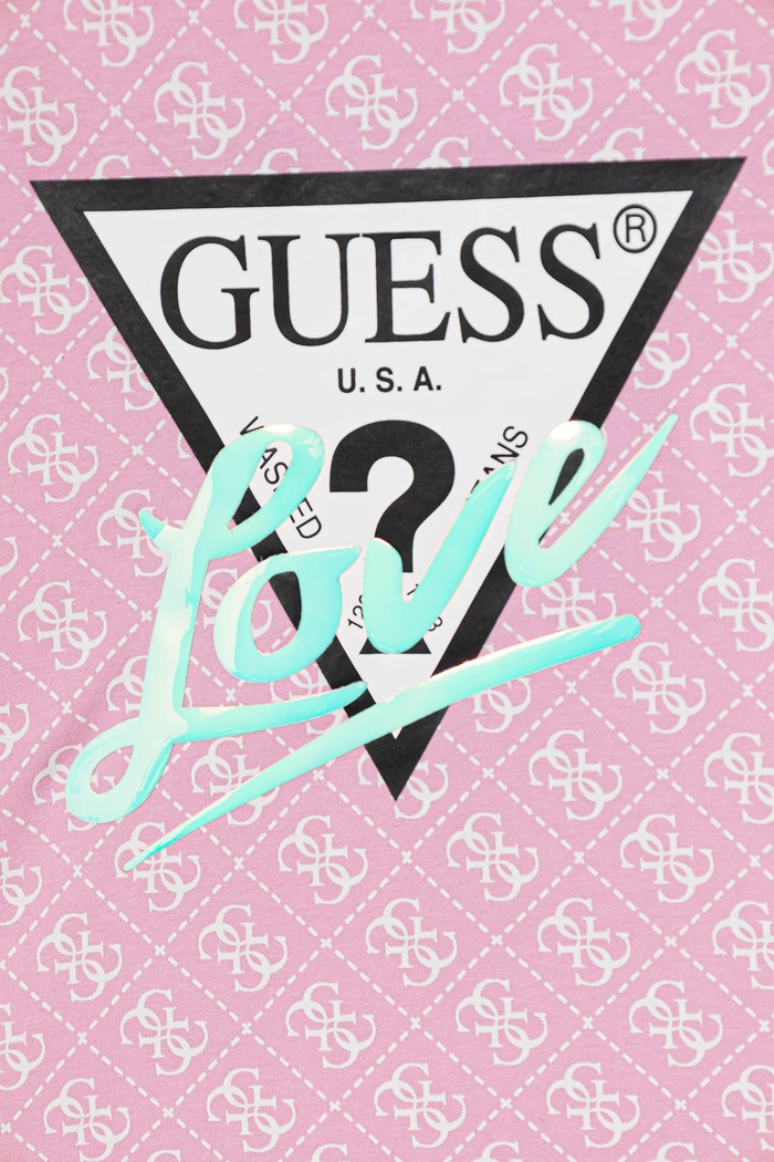 Lány Guess gyerek póló J6RI08.K6YW4.PPY2 rózsaszín