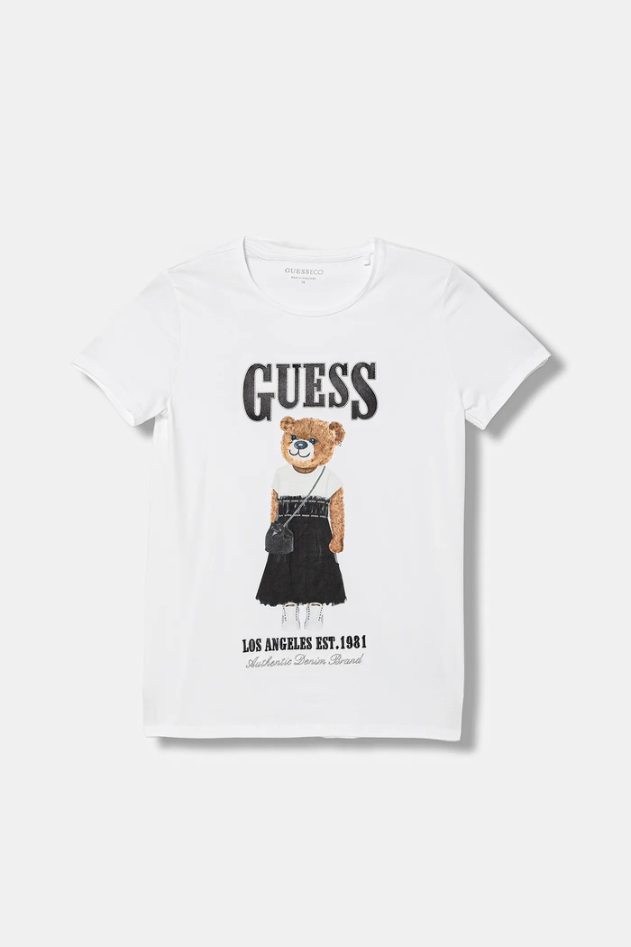 Guess gyerek póló elasztánnal fehér J6RI10.K6YW4.PPY2