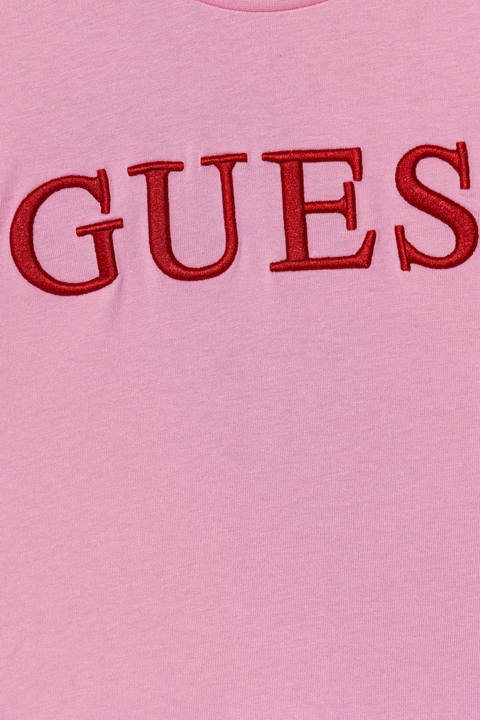 Lány Guess gyerek pamut póló J6RI11.KCNQ4.PPY2 rózsaszín