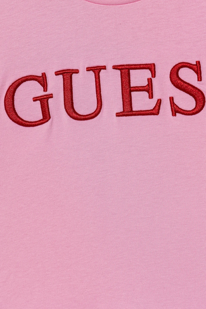 Lány Guess gyerek pamut póló J6RI11.KCNQ4.PPY2 rózsaszín