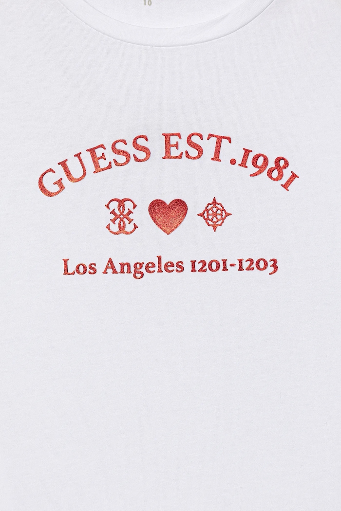Lány Guess gyerek póló J6RI20.K6YW4.PPY2 fehér