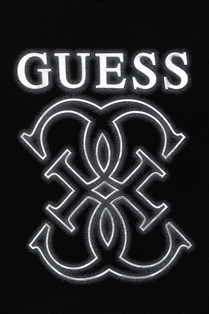 Fete Guess tricou de bumbac pentru copii J6RI22.K8HM4.PPY2 negru